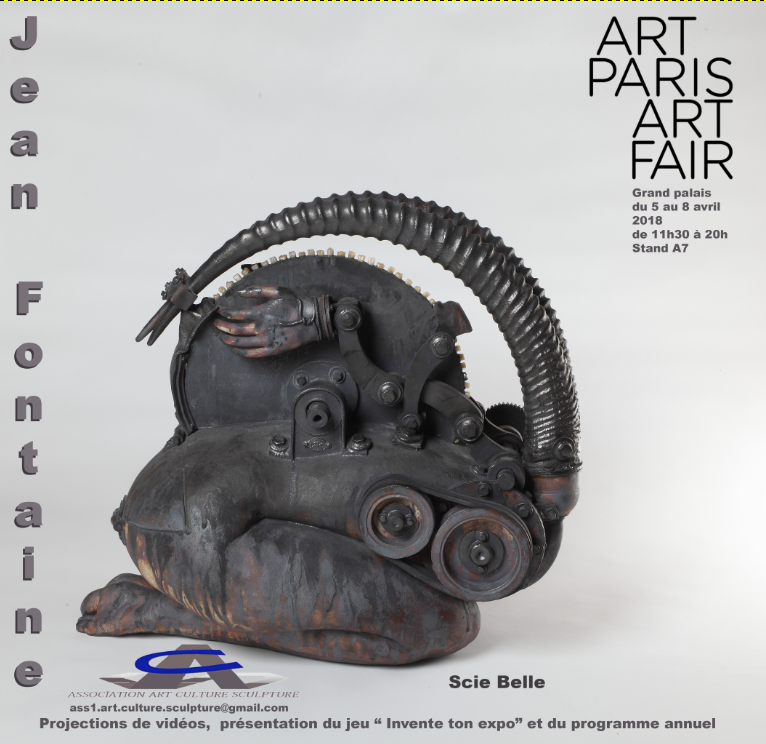 affiche exposition Franco Adami à Pise sculpture art
